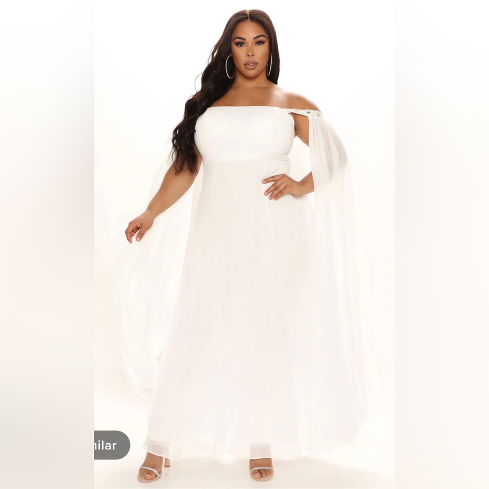 World Class Cape Maxi Dress
